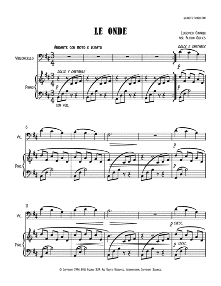 Free Sheet Music Marechiare C Minor