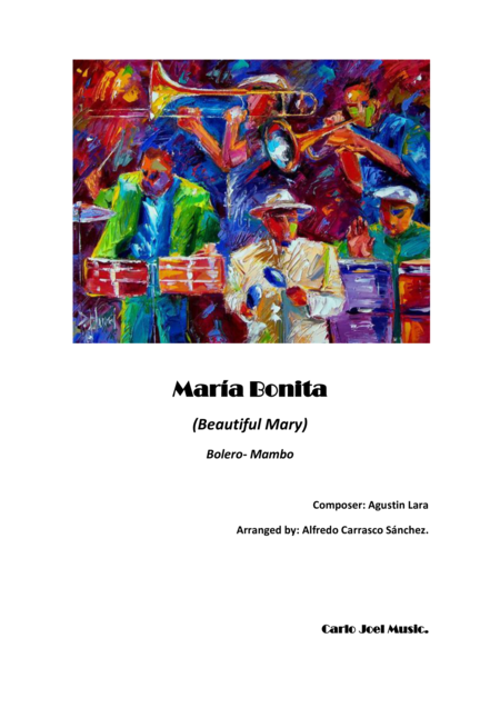 Maria Bonita Beautiful Mary Sheet Music