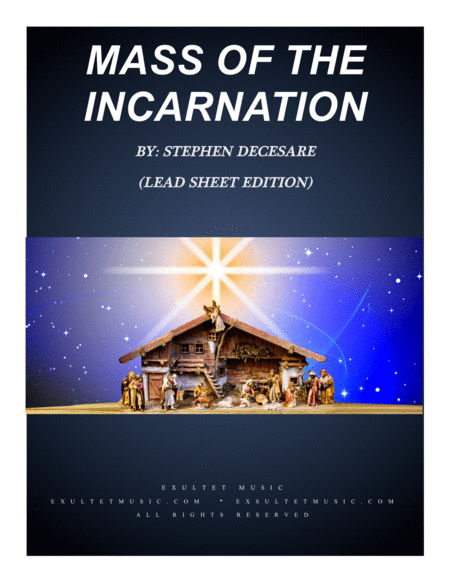 Free Sheet Music Mass Of The Incarnation Lead Sheet Edition