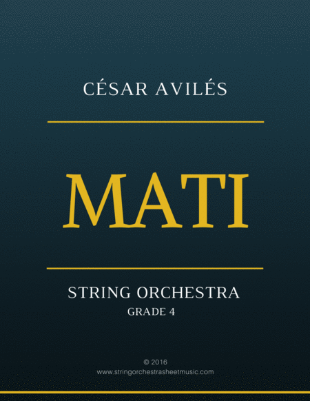 Free Sheet Music Mati