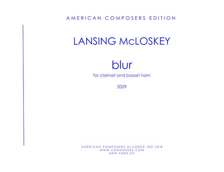 Free Sheet Music Mcloskey Blur