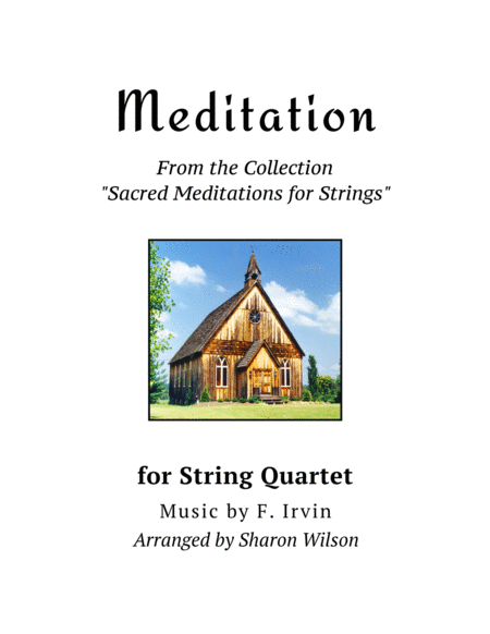 Free Sheet Music Meditation For String Quartet