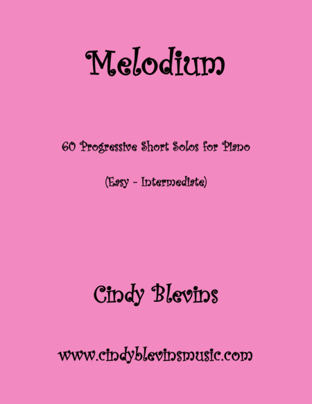 Melodium 60 Short Original Piano Solos Easy Intermediate Sheet Music