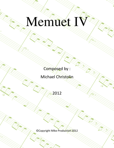 Free Sheet Music Menuet 4 In D