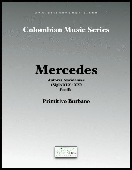 Free Sheet Music Mercedes Pasillo For Piano Latin Folk Music