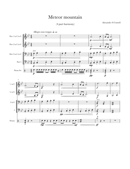 Meteor Mountain Sheet Music