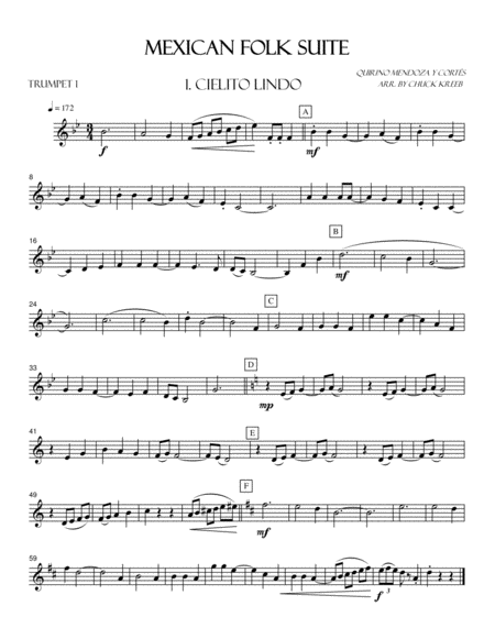 Mexican Folk Song Suite Sheet Music