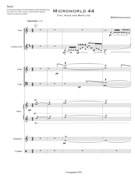 Free Sheet Music Microworld 44