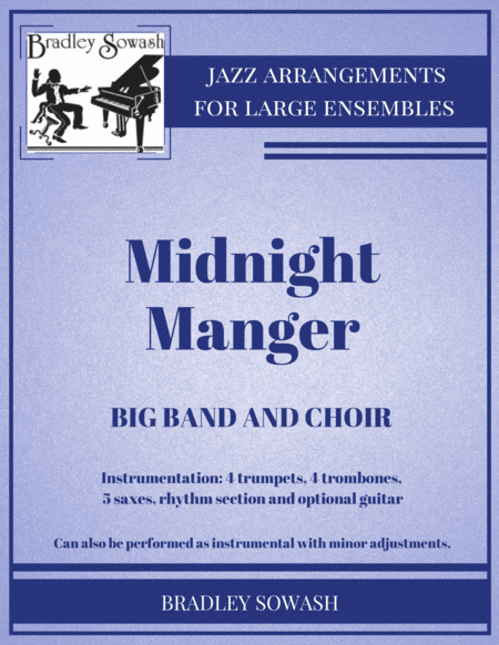 Midnight Manger Choir And Big Band Sheet Music