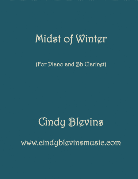 Free Sheet Music Midst Of Winter For Piano And Bb Clarinet