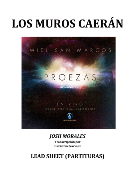 Miel San Marcos Los Muros Caern Partitura Lbum Proezas Sheet Music