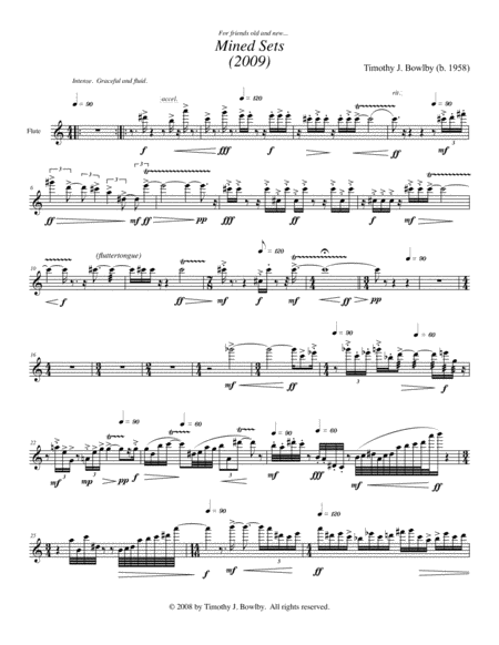 Mined Sets Wind Parts Sheet Music