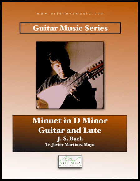 Free Sheet Music Minuet In D Minor Guitar