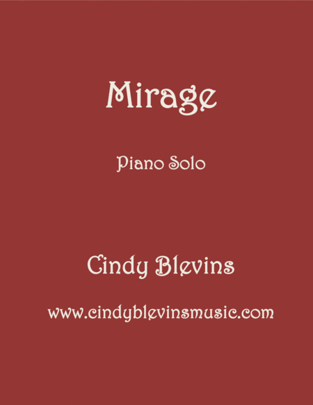 Mirage An Original Piano Solo From My Piano Book Slightly Askew Sheet Music