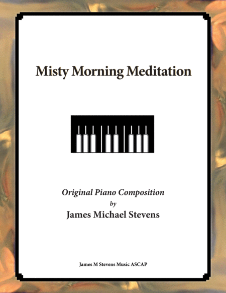 Free Sheet Music Misty Morning Meditation