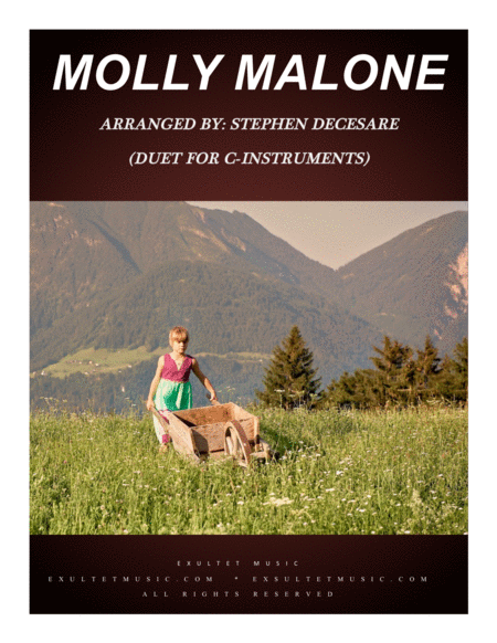 Molly Malone Duet For C Instruments Sheet Music