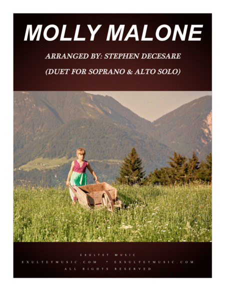 Molly Malone Duet For Soprano And Alto Solo Sheet Music