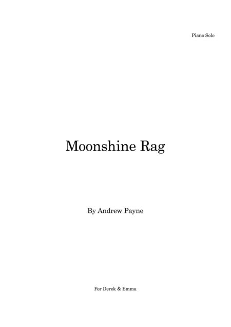 Free Sheet Music Moonshine Rag