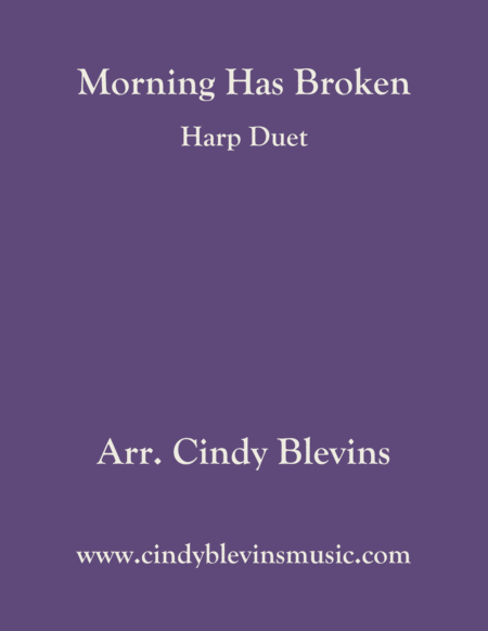 Morning Has Broken Arranged For Harp Duet Sheet Music