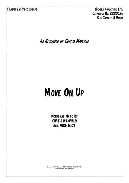 Move On Up 2 Piece Brass Section Sheet Music