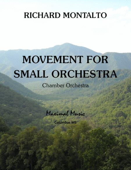 Free Sheet Music Movement For Small Orchestra