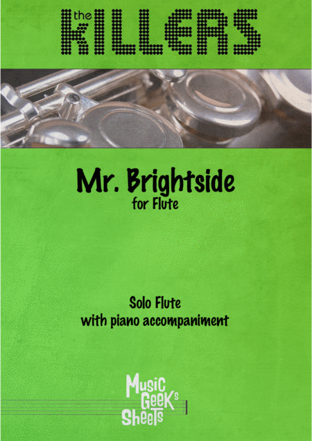 Free Sheet Music Mr Brightside By The Killers For Flute