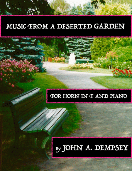 Music From A Deserted Garden Horn In F And Piano Sheet Music