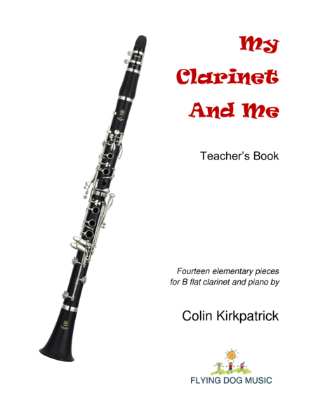 Free Sheet Music My Clarinet And Me