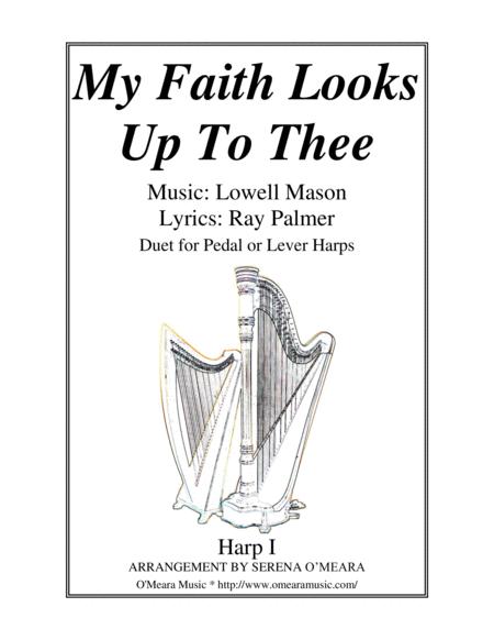 My Faith Looks Up To Thee Harp I Sheet Music