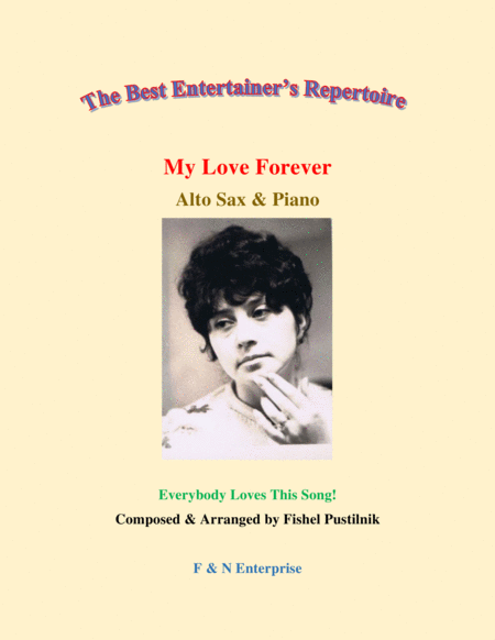 My Love Forever Piano Background For Alto Sax And Piano Sheet Music