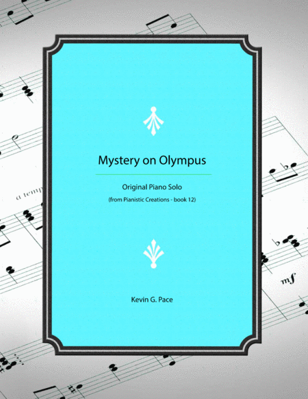 Free Sheet Music Mystery On Olympus Original Piano Solo