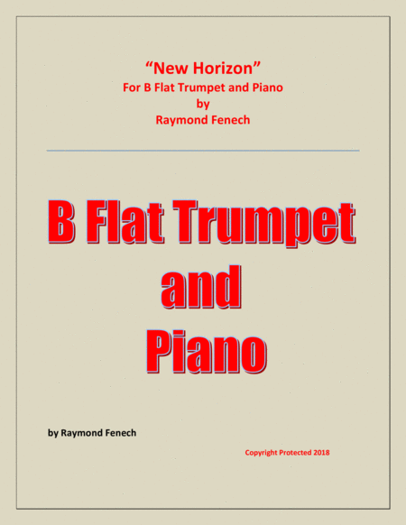 Free Sheet Music New Horizon For B Flat Trumpet And Piano