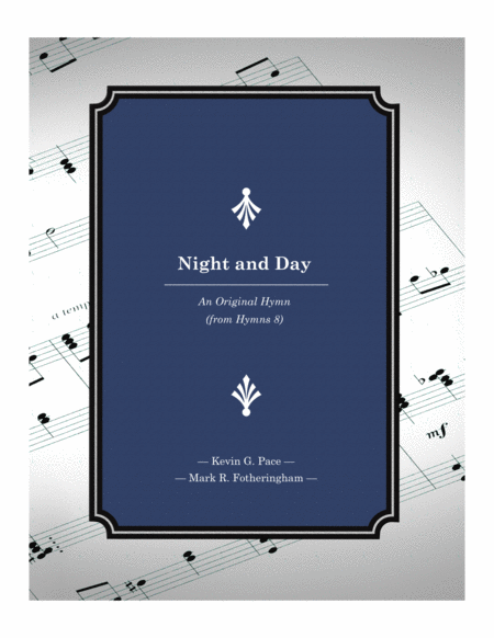 Free Sheet Music Night And Day An Original Hymn