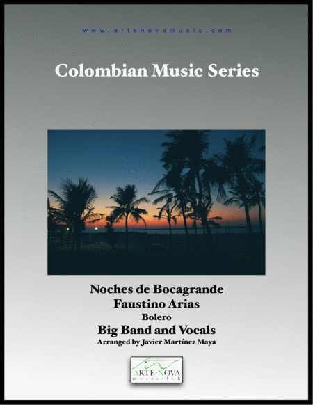 Free Sheet Music Noches De Bocagrande Bolero For Big Band