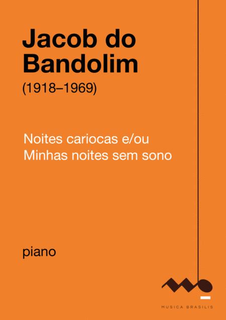 Free Sheet Music Noites Cariocas