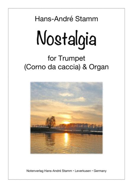 Nostalgia For Trumpet And Organ Sheet Music