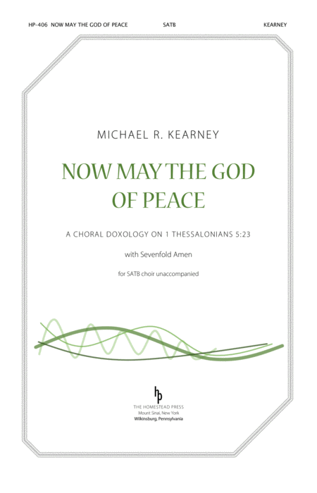 Now May The God Of Peace Satb Sheet Music