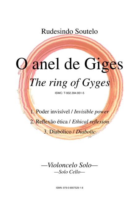 O Anel De Giges The Ring Of Gyges Sheet Music