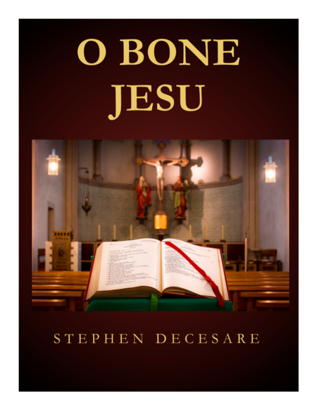 O Bone Jesu For String Quartet Sheet Music