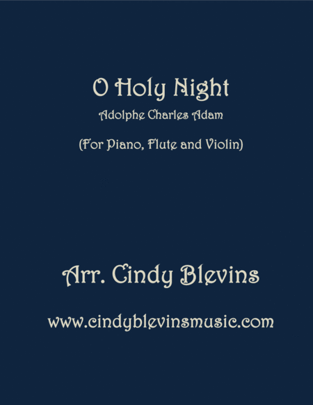 Free Sheet Music O Holy Night For Piano Flute And Violin