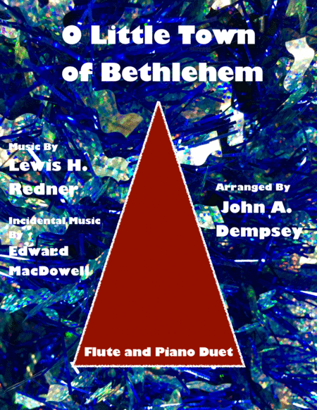 Free Sheet Music O Little Town Of Bethlehem Flute And Piano
