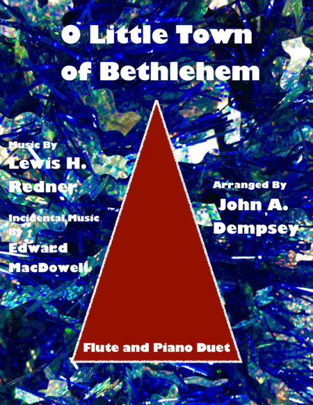 O Little Town Of Bethlehem Flute And Piano Sheet Music