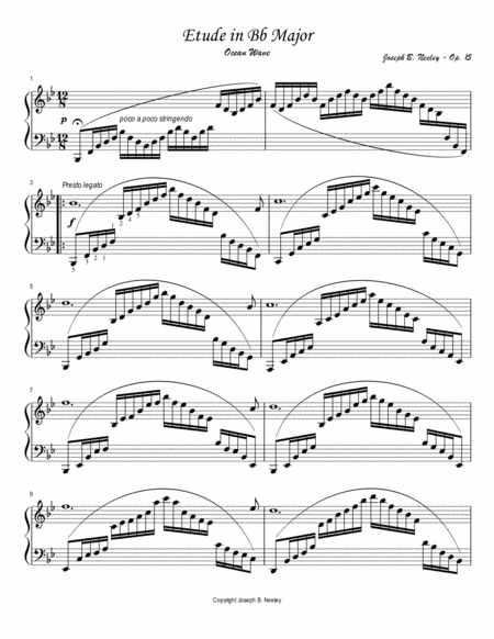 Ocean Wave Sheet Music