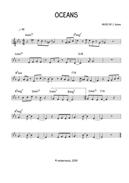 Oceans Sheet Music