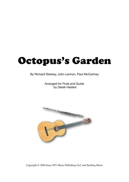 Free Sheet Music Octopus Garden Flute Guitar Duet
