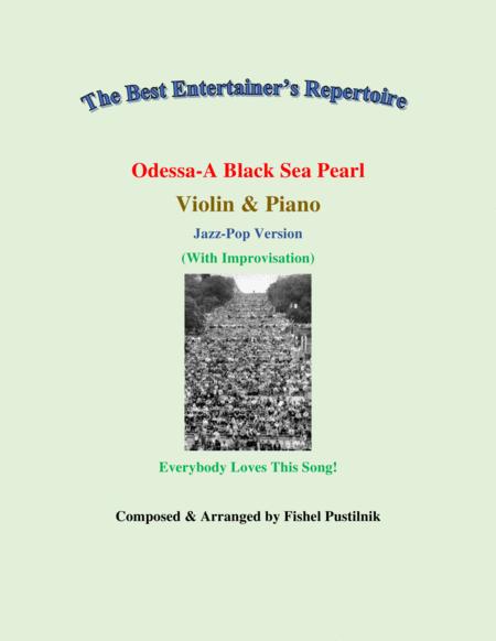 Free Sheet Music Odessa A Black Sea Pearl Piano Background For Violin And Piano Video