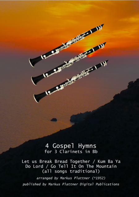 Free Sheet Music Oh Them Gospel Clarinets For 3 Clarinets In Bb