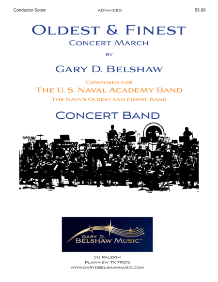 Free Sheet Music Oldest And Finest Concert March Score