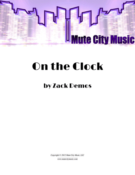 On The Clock Sheet Music