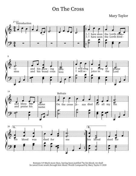 Free Sheet Music On The Cross